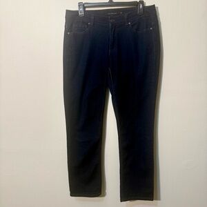 Calvin Klein Dark Wash Straight Leg Jeans, Size 10
